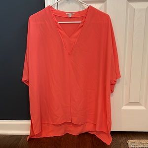 Fun short sleeve blouse!